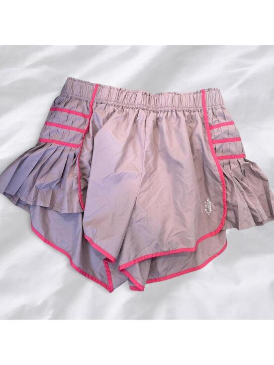 Free People Pants - Free people movement Light purple and pink sporty shorts